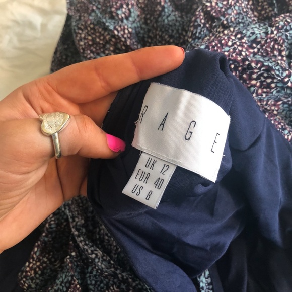 ASOS Rage Lace Up Front Frill Sleeve Dress NWOT - Picture 6 of 9